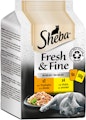 Sheba Fresh&Fine Gelee Multipack 6x50 Gramm Katzennassfutter Truthahn und HuhnVorschaubild
