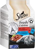 Sheba Fresh Cuisine Multipack 6x50 Gramm Katzennassfutter