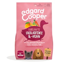 Edgard&Cooper Jun Freilauf-Ente und -Huhn getreidefrei Hundetrockenfutter