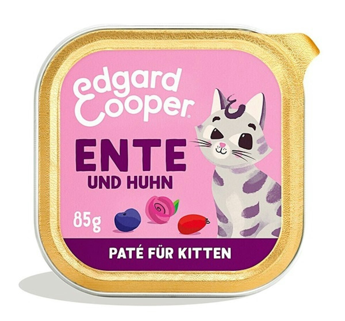 Edgard & Cooper Sparpaket 32 x 85g Freilaufente&Huhn+Blaubeeren