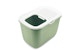 SAVIC Toilette Hop In grün/weiß 58x39x39cm KatzentoiletteBild