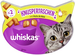 Whiskas Snacks Knuspertaschen 60 Gramm Katzensnack