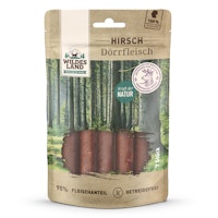 Wildes Land Hirsch Dörrfleisch 150g Hunde Snack