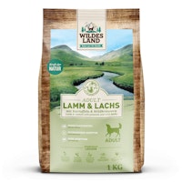 Wildes Land Lamm und Lachs 1kg Hundetrockenfutter