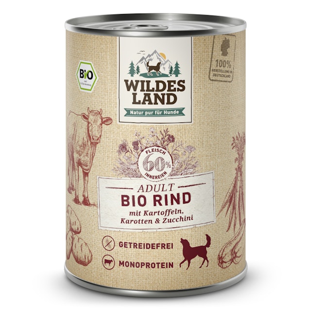 Wildes Land 6 x 400g Bio Rind mit KartoffelVorschaubild