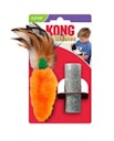 Vorschaubild KONG Cat Refillables Carrot mit Feather Top