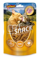DeliBest Cat Snack Hähnchenfleisch mit Grünlippmuschel 45 Gramm Katzenleckerlies