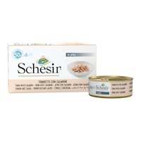 Schesir 6 x 50g Multipack Katzennassfutter