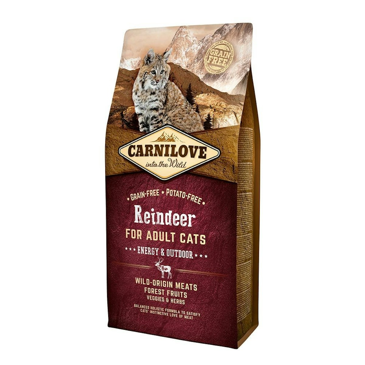 Carnilove Katze Trockenfutter Rentier 1 x 6kg