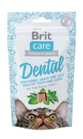 Brit Care Cat Snack - Dental 50 Gramm Katzensnack