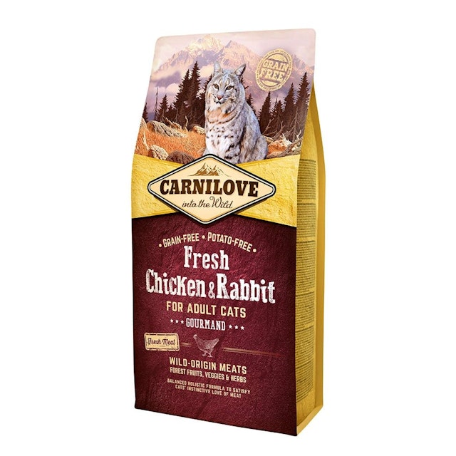 Carnilove Katze Trockenfutter Huhn und Kaninchen 1 x 6kgVorschaubild