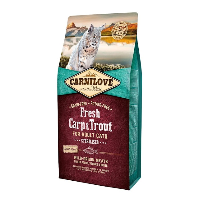 Carnilove Katze Trockenfutter Karpfen und Forelle 1 x 6kgVorschaubild