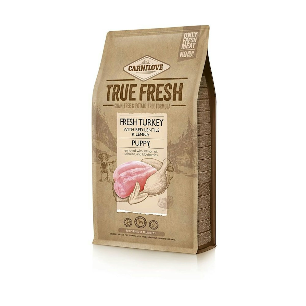 Carnilove TrueFresh Hund Trockenfutter / PUPPY Pute PUPPY 1 x 4kg