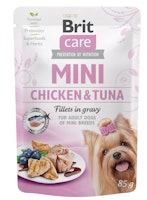 Brit Hund 85g Chicken&Tuna Fillets in Gravy