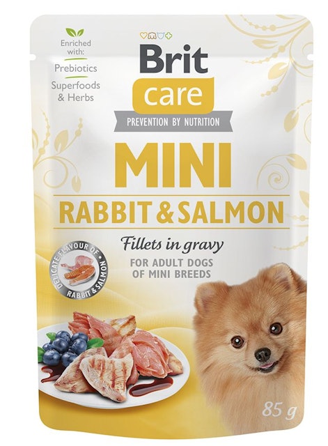 Brit Hund 24 x 85g Rabbit & Salmon Fillets in GravyVorschaubild