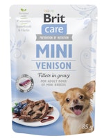 Brit Hund 85g Venison Fillets in Gravy