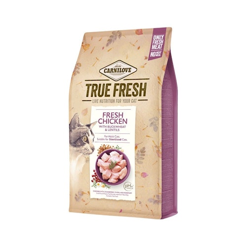 Carnilove TrueFresh Katze Trockenfutter / Huhn