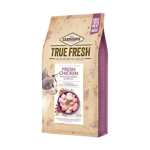 Carnilove TrueFresh Katze Trockenfutter / Huhn