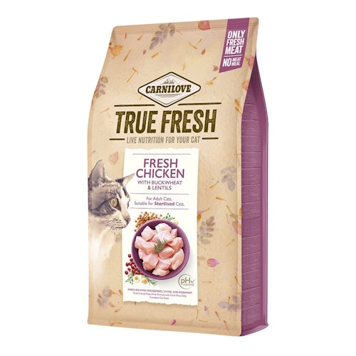 Carnilove TrueFresh Katze Trockenfutter / Huhn