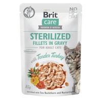 Brit Katze Fillets in Gravy Tender Turkey
