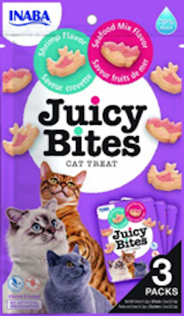 Churu Cat Juicy Bites Garnelengeschmack & Meeresfrüchte-MixVorschaubild