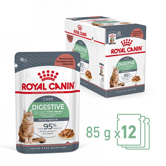 Royal Canin 85 Gramm Katzennassfutter 12 x 85 Gramm Digest Sensitive in SoßeVorschaubild