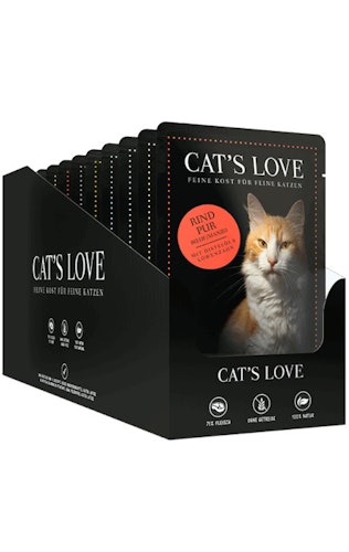 Cat's Love Adult 12 x 85g Mulitpack Katzennassfutter