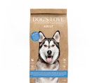 Vorschaubild Dog's Love Lachs & Forelle mit Süßkartoffel & Spargel 2kg Hundetrockenfutter