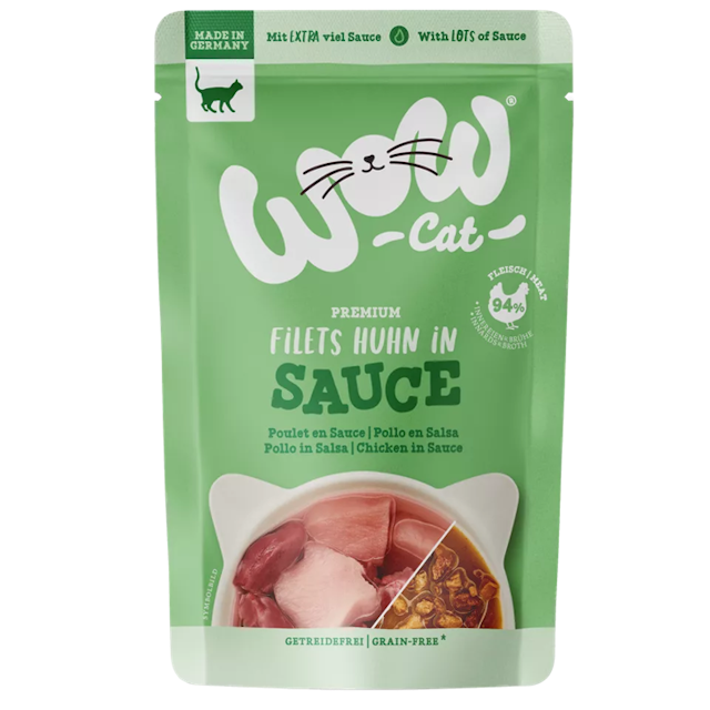 WOW Cat 8x85g Huhn in SauceVorschaubild