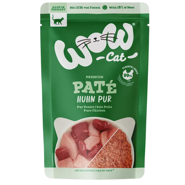 WOW Cat 125g Adult Huhn PurVorschaubild