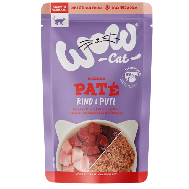 WOW Cat 125g Adult Rind&PuteVorschaubild