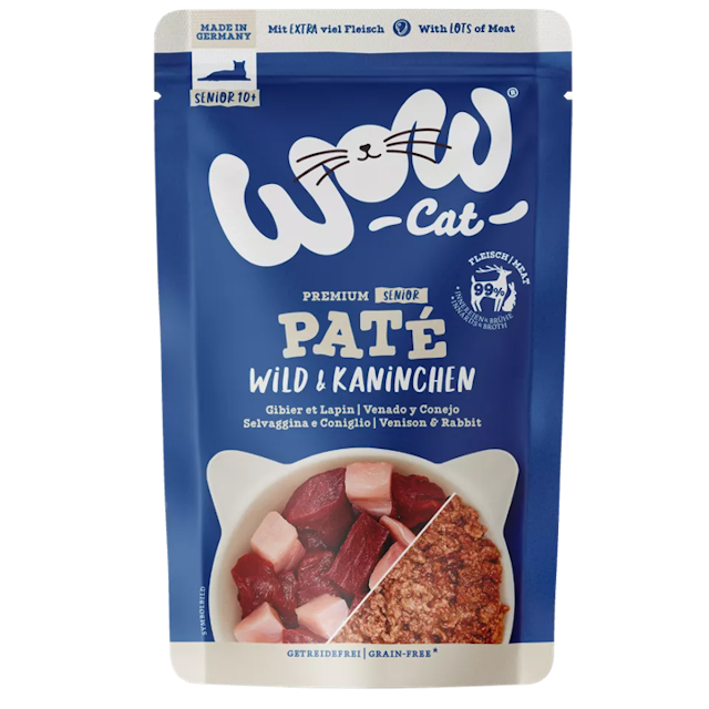 WOW Cat 125g Senior Wild&KaninchenVorschaubild