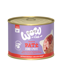 WOW Cat 200g Adult Rind&Pute 