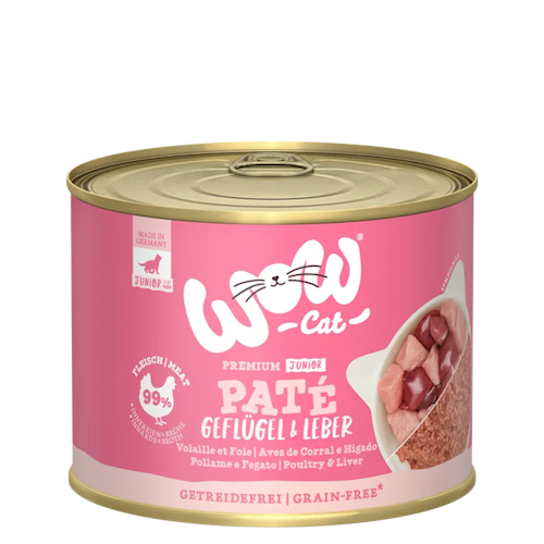 WOW Cat Premium Paté 200g Bild