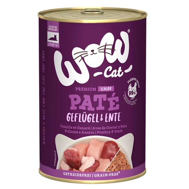 WOW Cat 400g Senior Geflügel&EnteVorschaubild