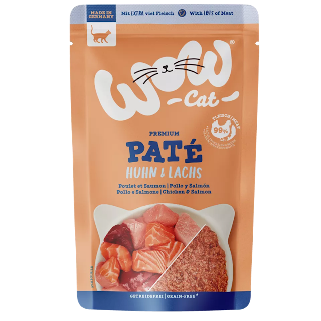 WOW Cat 125g Adult Huhn&LachsVorschaubild