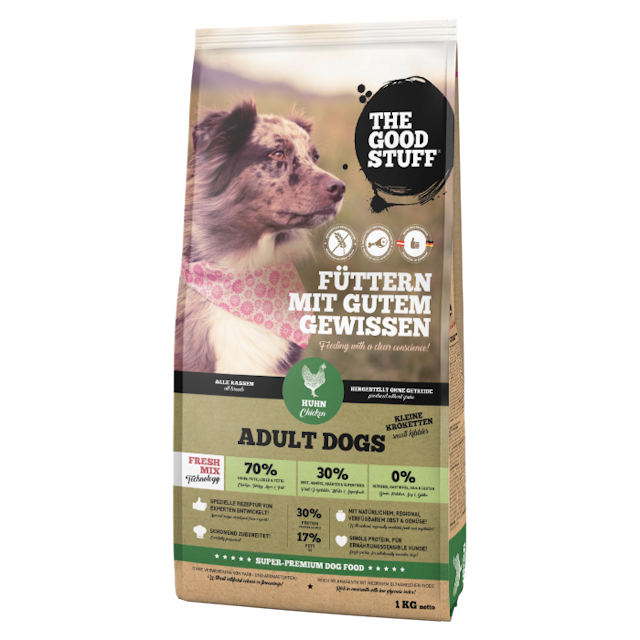 The Goodstuff MINI Adult - 1 kg Hund Trockenfutter Huhn MINI 1 x 1 kgVorschaubild