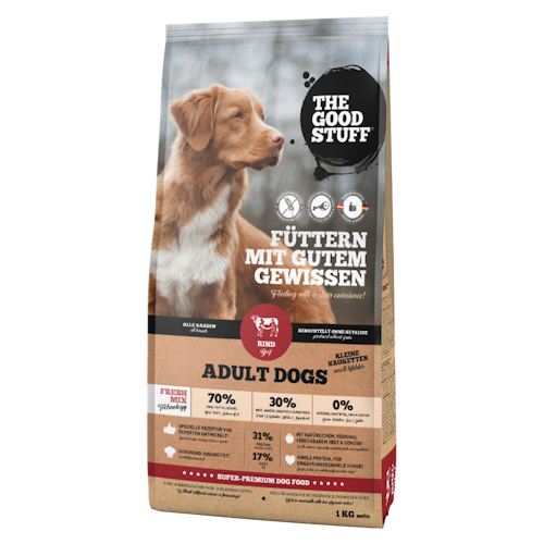 The Goodstuff MINI Adult - 1 kg Hund Trockenfutter