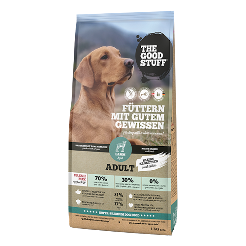 The Goodstuff MINI Adult - 1 kg Hund Trockenfutter