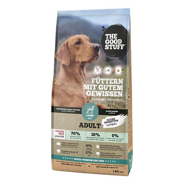 The Goodstuff MINI Adult - 1 kg Hund Trockenfutter Lamm MINI 1 x 1kgVorschaubild