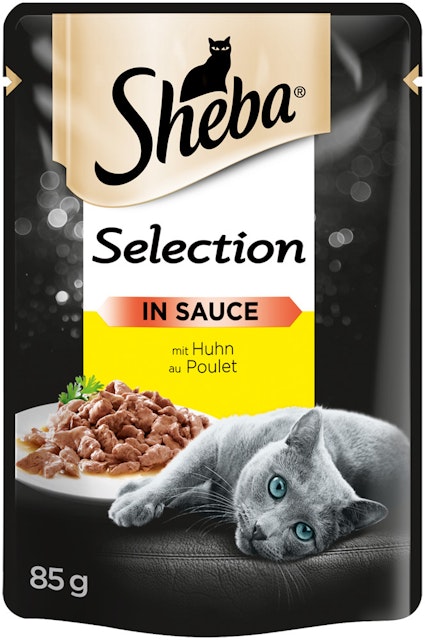 Sheba Selection in Sauce 85 Gramm Katzennassfutter 24 x 85 Gramm HuhnVorschaubild