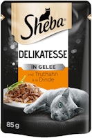 Sheba Delikatesse Gelee 85 Gramm Katzennassfutter