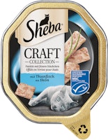 Sheba Pastete mit feinen Stückchen 85 Gramm Katzennassfutter