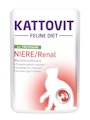 KATTOVIT Feline Diet Niere/Renal 85g Beutel Katzennassfutter Diätnahrung Niere/Renal Truthahn 24x85gVorschaubild