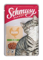 SCHMUSY Ragout Pouch in Jelly 100g Frischebeutel Katzennassfutter