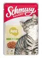 SCHMUSY Ragout Pouch in Jelly 100g Frischebeutel Katzennassfutter 22 x 100 Gramm PuteVorschaubild