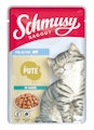 SCHMUSY Ragout Pouch in Sauce 100g Frischebeutel Katzennassfutter 22 x 100 Gramm Kitten PuteVorschaubild