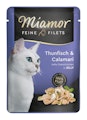 Miamor Feine Filets in Jelly 100g Frischebeutel Katzennassfutter 24 x 100 Gramm Thunfisch & CalamariVorschaubild