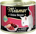 Miamor Feine Beute 185g Dose Katzennassfutter 12 x 185 Gramm RindVorschaubild