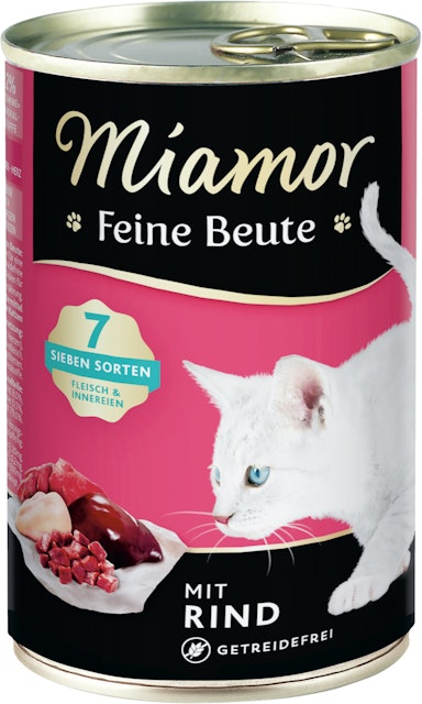 Miamor Feine Beute 400g Dose Katzennassfutter 12 x 400 Gramm RindVorschaubild